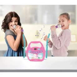 Lexibook Lecteur Karaoké Licorne- Micros Et Karaoké