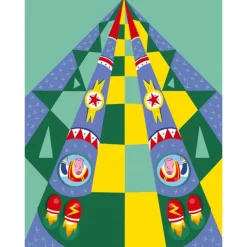 Janod Les Ateliers Du Calme - Avions En Papier- Découpage, Collage, Pliage