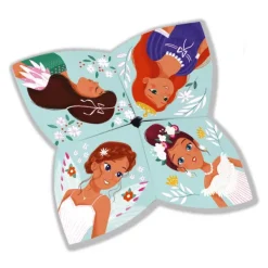 Janod Les Ateliers Du Calme - Kit Pliage Cocottes En Papier- Découpage, Collage, Pliage