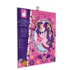 Janod Les Ateliers Du Calme - Mosaiques Poneys Et Licornes- Mosaïque, Sable Et Paillettes