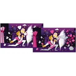 Janod Les Ateliers Du Calme - Paillettes Fluo Danseuses- Mosaïque, Sable Et Paillettes