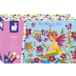 Janod Les Ateliers Du Calme-Paillettes Fees- Mosaïque, Sable Et Paillettes