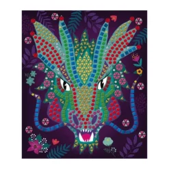 Janod Les Ateliers Du Calmes - Mosaiques Creatures Fantastiques- Mosaïque, Sable Et Paillettes