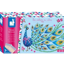 Janod Les Ateliers Du Calme-Strass Bel Oiseau- Découpage, Collage, Pliage