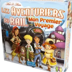 Asmodée Jeux De Stratégie|Les Aventuriers Du Rail-Mon Premier Voyage
