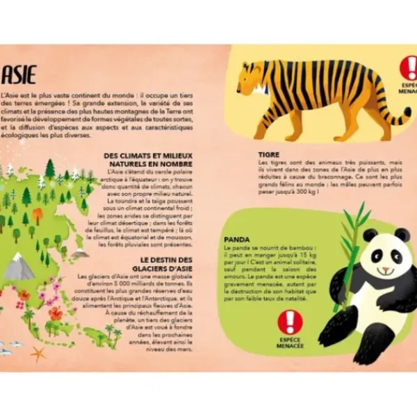 Sassi Junior Découverte De La Nature|Les Especes Menacees De La Planete - Voyage, Découvre, Explore