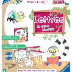 Ravensburger Découvrir Le Monde|Lis Et Joue Avec Maki - Les Lettres