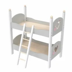 LOVE BEBE Accessoires Poupons|Lit Superpose En Bois 50 Cm