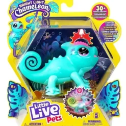 Moose Toys Peluches Animaux Et Autres|Little Live Pets - Sunny Le Cameleon