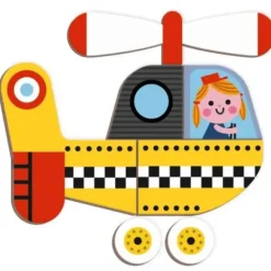 Janod Premiers Apprentissages|Magneti'Book - Les Bolides