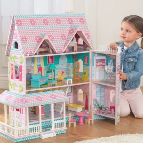 KidKraft Maisons De Poupee|Maison De Poupee En Bois Abbey