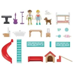 Hape Maisons De Poupee|Maison De Poupées Interactive Avec Sons