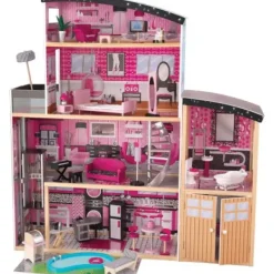 KidKraft Maisons De Poupee|Maison De Poupées Villa Sparkle