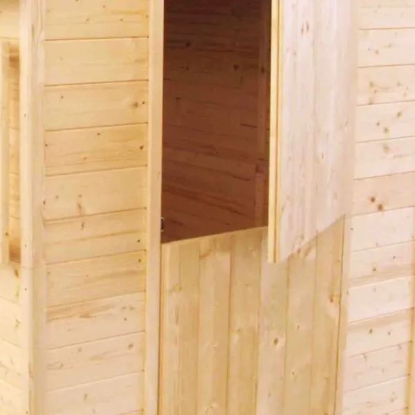 Soulet Maison En Bois Avec Bac A Sable Palm Springs- Cabanes Et Maisonnettes