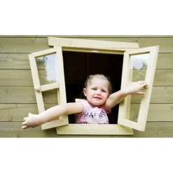 Exit Toys Maison En Bois Crooky 100- Cabanes Et Maisonnettes