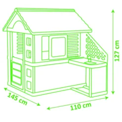 Smoby Maison Nature Et Cuisine D'Ete- Cabanes Et Maisonnettes