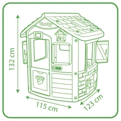 Smoby Maison Neo Jura Lodge- Cabanes Et Maisonnettes