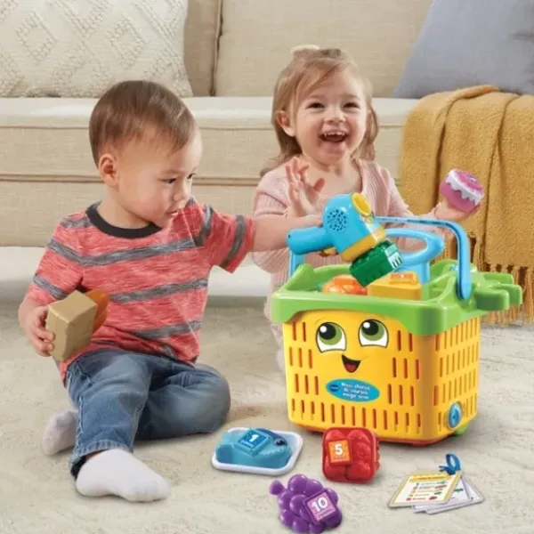 VTech Faire Comme Les Grands|Maxi Chariot De Courses Magic'Scan 1,2,3