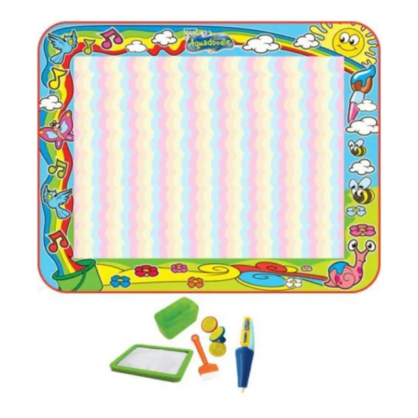 Tomy Maxi Tapis Aquadoodle Arc En Ciel Fluo- Dessin Et Peinture