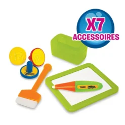 Tomy Maxi Tapis Aquadoodle Arc En Ciel Fluo- Dessin Et Peinture