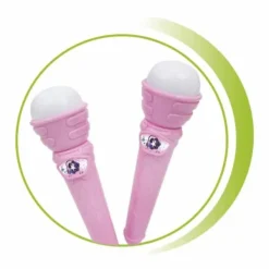 Music Star Micro De Scene Karaoké Avec 2 Micros- Micros Et Karaoké