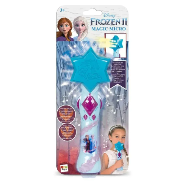 Imc Micro Enregistreur Disney La Reine Des Neiges 2- Micros Et Karaoké