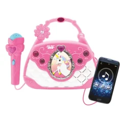Music Star Micro Karaoké Sac Glam Licorne- Micros Et Karaoké