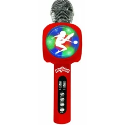 Lexibook Micro Sans Fil Avec Enceinte Et Lumieres Miraculous- Micros Et Karaoké
