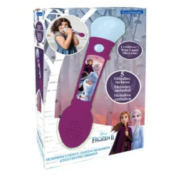 Lexibook Microphone Lumineux - La Reine Des Neiges 2- Micros Et Karaoké