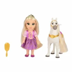 Jakks Pacific Mini Poupées|Mini Poupee 15 Cm Raiponce Et Maximus - Disney Princesses