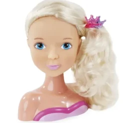 Miss Fashion Têtes À Coiffer|Mini Tete A Coiffer 19 Cm