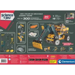 Clementoni Mon Atelier De Mecanique - Camion Toupie- Meccano, Engrenages