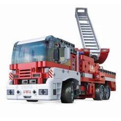 Clementoni Mon Atelier De Mecanique - Camion De Pompiers- Meccano, Engrenages