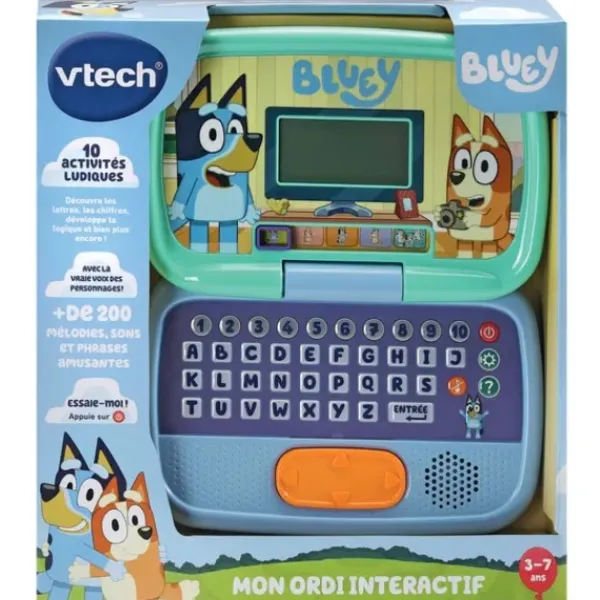 VTech Ordinateurs Et Jeux Interactifs|Mon Ordi Interactif Bluey