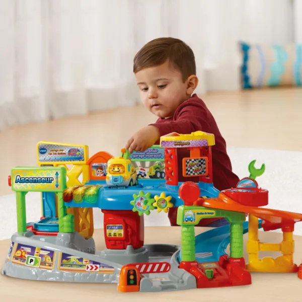 VTech Mon Premier Garage Interactif - Tut Tut Bolides- Activités D'éveil