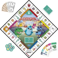 Hasbro Gaming Jeux De Plateau|Mon Premier Monopoly