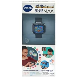 VTech Montre Kidizoom Smartwatch Max - Noire- Montres Et Objets Connectés