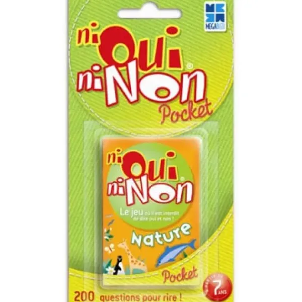 Megableu Jeux De Voyage|Ni Oui Ni Non Pocket Nature