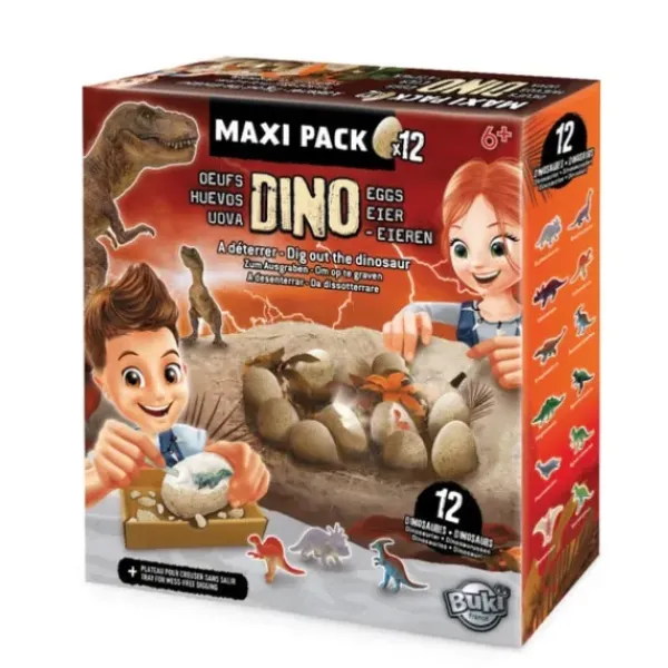 Buki Jeux Scientifiques|Oeufs Dino A Deterrer