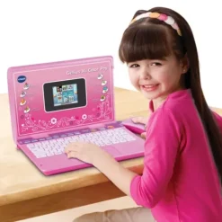VTech Ordinateurs Et Jeux Interactifs|Ordinateur Genius Xl Color Pro Bilingue Rose