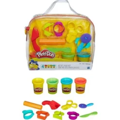 Play Doh Pate A Modeler - Mon Premier Kit De Play-Doh- Pate À Modeler, Modelage Et Gravure