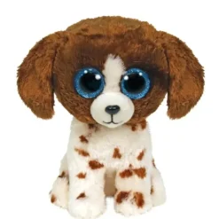 TY Mini Peluches|Peluche Beanie Boo'S - Muddles Le Chien 15 Cm