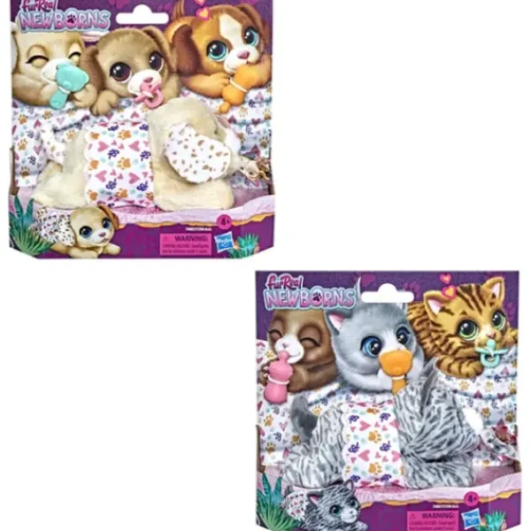 Hasbro Peluches Interactives|Peluche Interactive Animal Nouveau-Ne - Furreal
