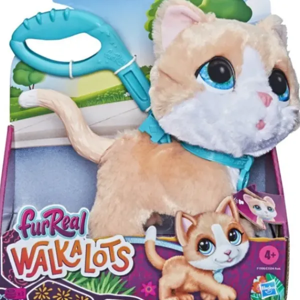 Hasbro Peluches Interactives|Peluche Interactive Chaton Grands Marcheurs - Furreal Walkalots