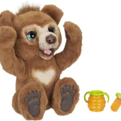 Hasbro Peluches Interactives|Peluche Interactive Cubby L'Ours Curieux - Furreal Friends