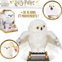 Spin Master Peluches Interactives|Peluche Interactive Hedwige Enchantee - Harry Potter