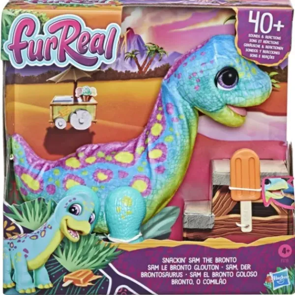 Hasbro Peluches Interactives|Peluche Interactive Sam Le Dinosaure - Furreal Friends
