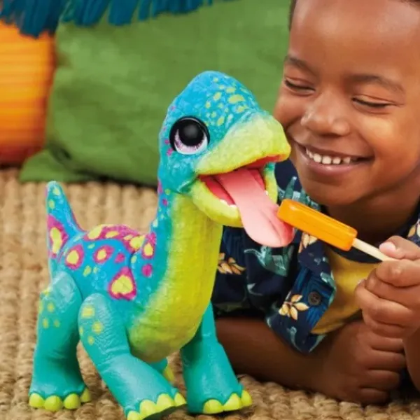 Hasbro Peluches Interactives|Peluche Interactive Sam Le Dinosaure - Furreal Friends