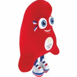 Doudou Et Compagnie Peluches Super-héros Et Personnages|Peluche Mascotte Officielle Jeux Olympiques Paris 2024 - 25 Cm