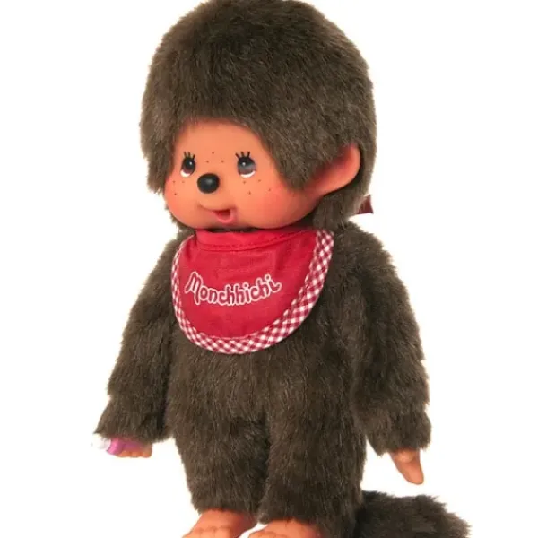 Bandai Peluches Animaux Et Autres|Peluche Monchhichi Garcon Rouge